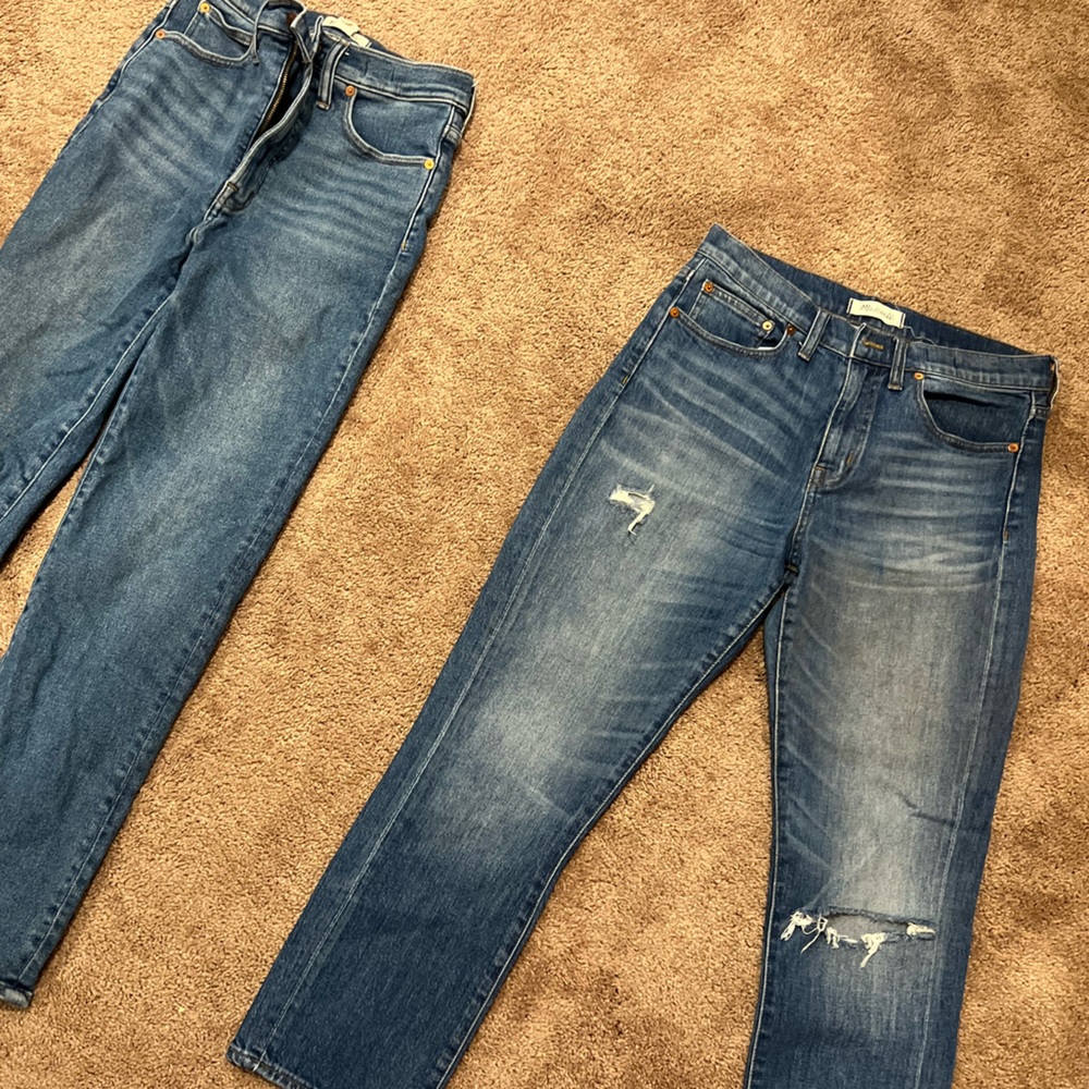 TWO PAIRS Madewell Jeans - Straight Leg